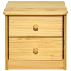 Wohnen Klassische Holz Nachtkommode aus Kiefer - Kascanu