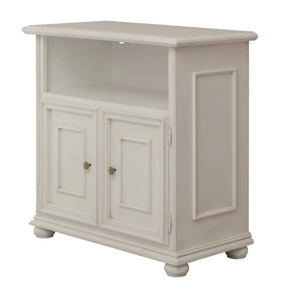 Klassischer TV Unterschrank in Antikweiß - Vicina^Wohnen Sale