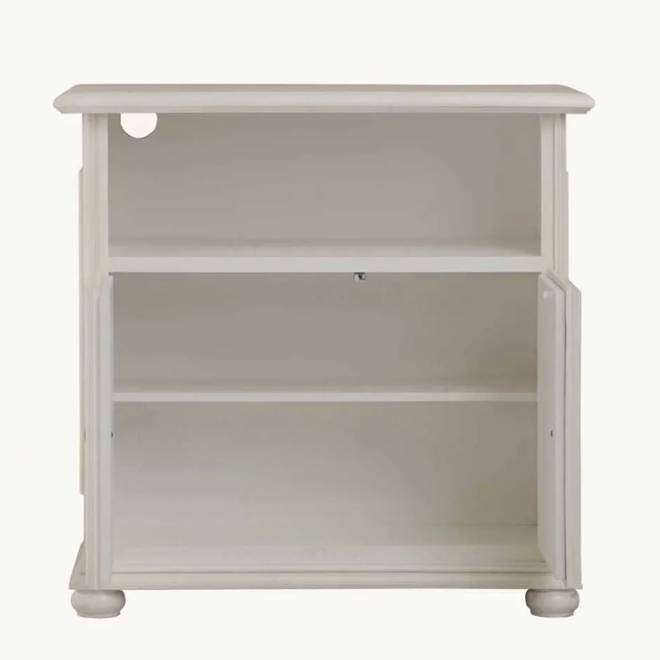 Klassischer TV Unterschrank in Antikweiß - Vicina^Wohnen Sale