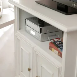 Klassischer TV Unterschrank in Antikweiß - Vicina^Wohnen Sale