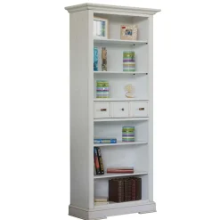 Wohnen Klassisches Bücherregal in Antikweiß - Annot