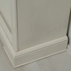 Wohnen Klassisches Bücherregal in Antikweiß - Annot