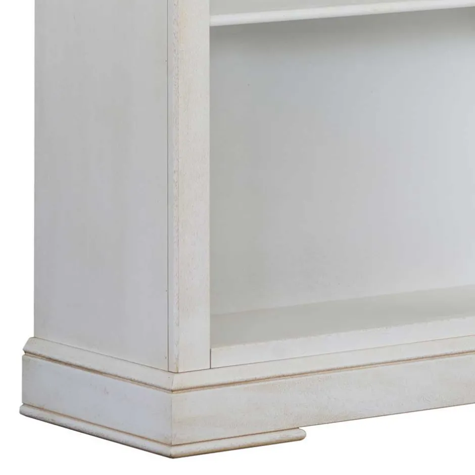 Wohnen Klassisches Bücherregal in Antikweiß - Annot