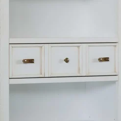 Wohnen Klassisches Bücherregal in Antikweiß - Annot