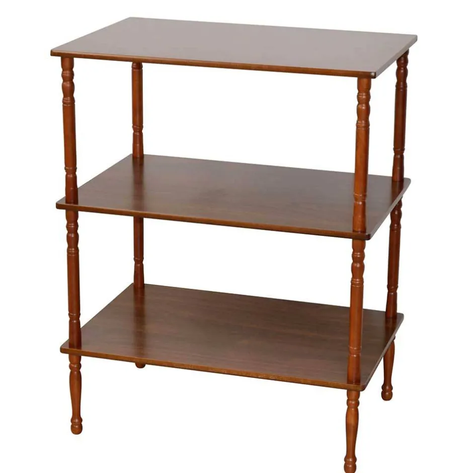 Klassisches Regal in Walnussfarben - Roswito^Wohnen