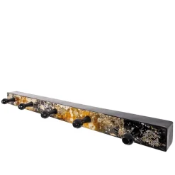 Kleiderhakenleiste Kairawan in Schwarz Gold^Wohnen Clearance