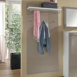 Kleiderpaneel Srocca in Taupe Glas beschichtet^Wohnen Outlet
