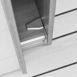 Wohnen Kleiderschrank 250 cm breit mit zwei Höhen - Nikoba