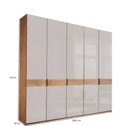 Wohnen Kleiderschrank mit fünf Türen - Dilacco