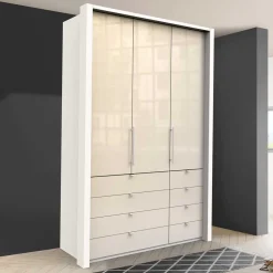 Wohnen Kleiderschrank mit Gleittür & Schubladen - Zidarie