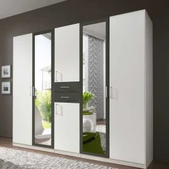 Wohnen Kleiderschrank mit Spiegel modern - Nikaragva