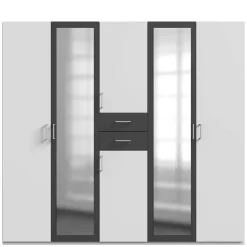 Wohnen Kleiderschrank mit Spiegel modern - Nikaragva