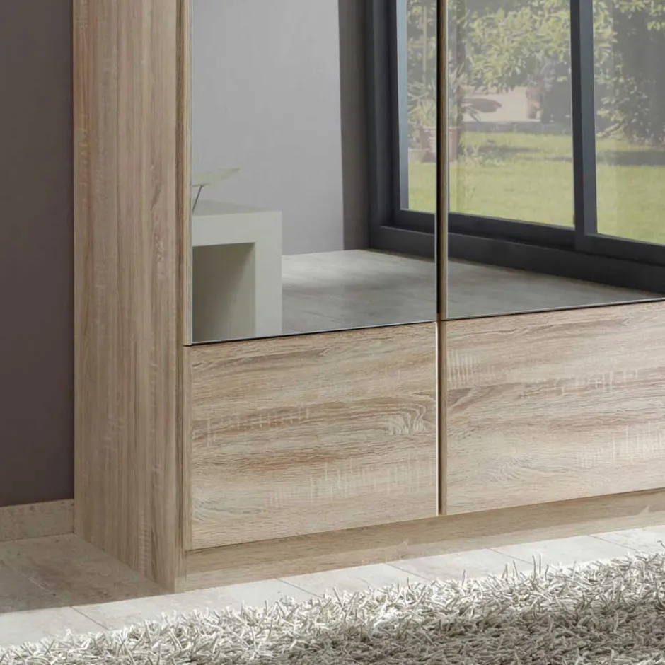 Kleiderschrank Rommino mit Spiegel^Wohnen Best