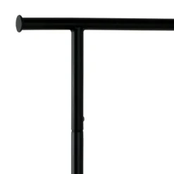 Herren Wohnen Kleiderwagen in Schwarz Stahl - Vanisla