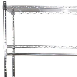 Herren Wohnen Kleiderwagen Rollgarderobe aus Stahl in Chrom - Didicto