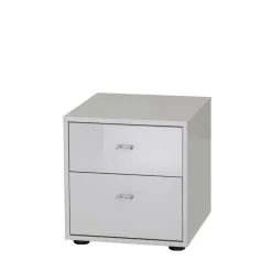 Wohnen Kleine Kommode Clear in Weiß