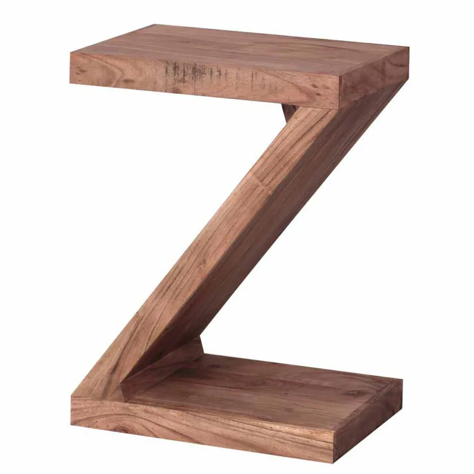 Kleiner Designertisch Vislan in Z-Form^Wohnen