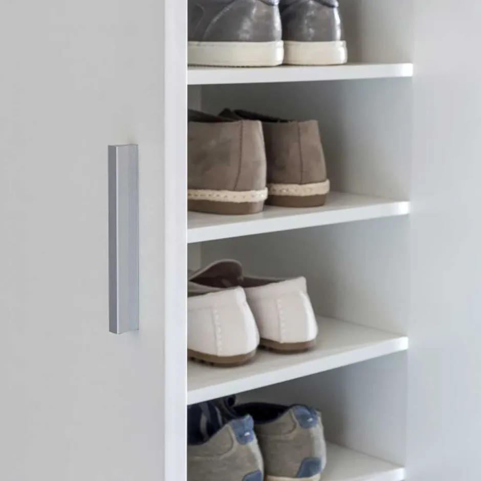 Wohnen Kleiner Schuhschrank mit Doppeltür Atricia in Weiß