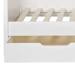 Wohnen Kojenbett aus Kiefer massiv in Weiß - Blowering