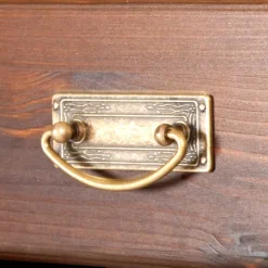 Wohnen Kolonialstil Buffet in Kiefer dunkel - Jurcavs