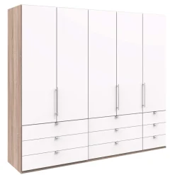 Kombi Schlafzimmerschrank mit neun Schubladen - Vaclyn^Wohnen Clearance