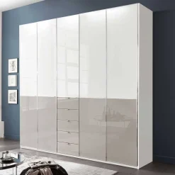 Kombi-Drehtürenschrank 5-türig - Pascan^Wohnen Outlet