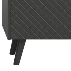 Wohnen Kombi-Highboard in Mattgrau - Natal