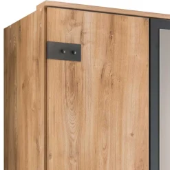 Wohnen Kombi-Kleiderschrank in Plankeneiche Dekor - Corpus