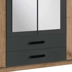 Wohnen Kombi-Kleiderschrank in Plankeneiche Dekor - Corpus