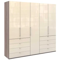 Wohnen Kombi-Kleiderschrank mit acht Schubladen - Champ