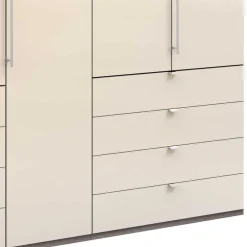 Wohnen Kombi-Kleiderschrank mit acht Schubladen - Champ