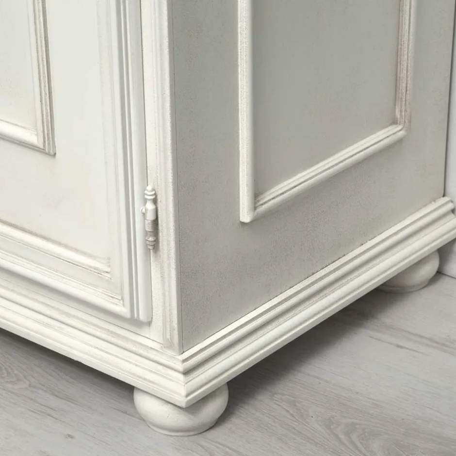 Wohnen Kombi-Kommode in Antikweiß - Vicina