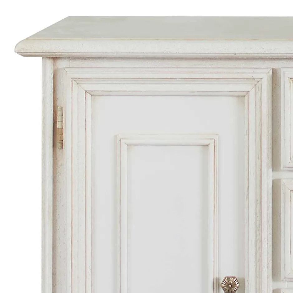 Wohnen Kombi-Kommode in Antikweiß - Vicina