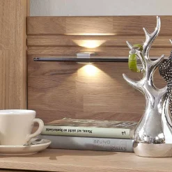 Wohnen Komfort Doppelbett Anglesia und Nachttisch Set (dreiteilig)