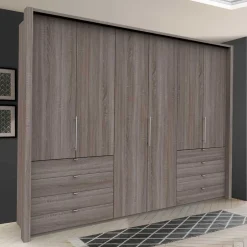 Wohnen Komfort Kleiderschrank mit acht Schubladen - Crenba