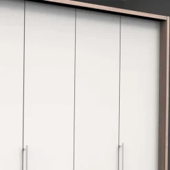 Komfort Kleiderschrank mit drei Falttüren - Vaclyn^Wohnen