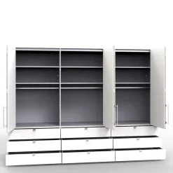 Komfort Kleiderschrank mit drei Falttüren - Vaclyn^Wohnen