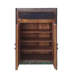 Wohnen Kommode Ensley in Schwarz Bunt