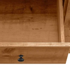 Kommode in Eiche Holzoptik und Schwarz - Lavion^Wohnen Outlet