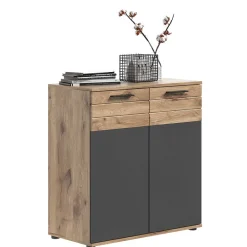 Wohnen Kommode mit Doppeltür 80x87x40 cm - Lucios