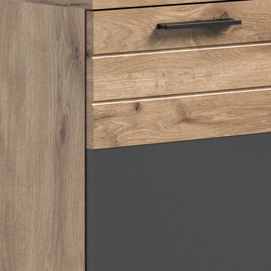 Wohnen Kommode mit Doppeltür 80x87x40 cm - Lucios