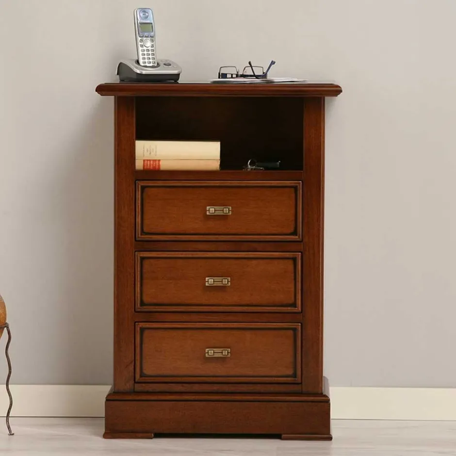 Wohnen Kommode mit Fach und Schubladen - Istefanio