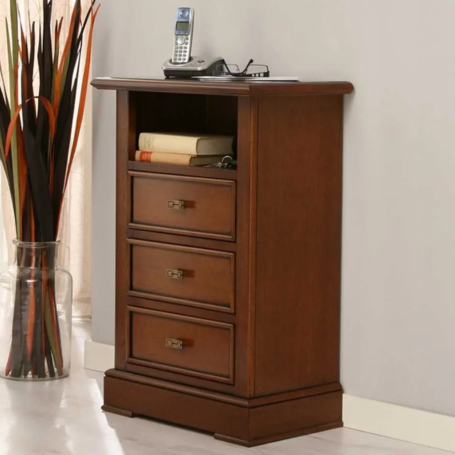 Wohnen Kommode mit Fach und Schubladen - Istefanio