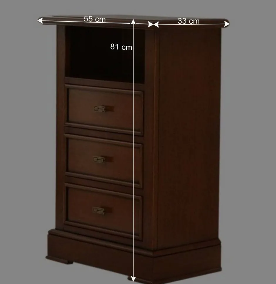 Wohnen Kommode mit Fach und Schubladen - Istefanio