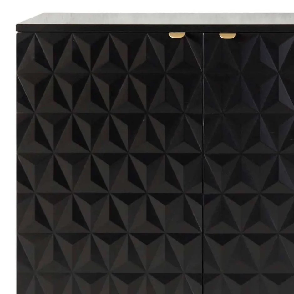 Kommode mit geometrisch strukturierten Fronten - Ardit^Wohnen Outlet