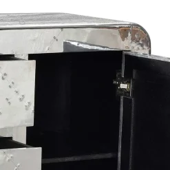 Kommode Pilot in Alufarben^Wohnen New