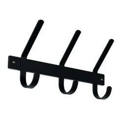 Wohnen Kompakte 3 Haken Garderobe aus Stahl - Daharas