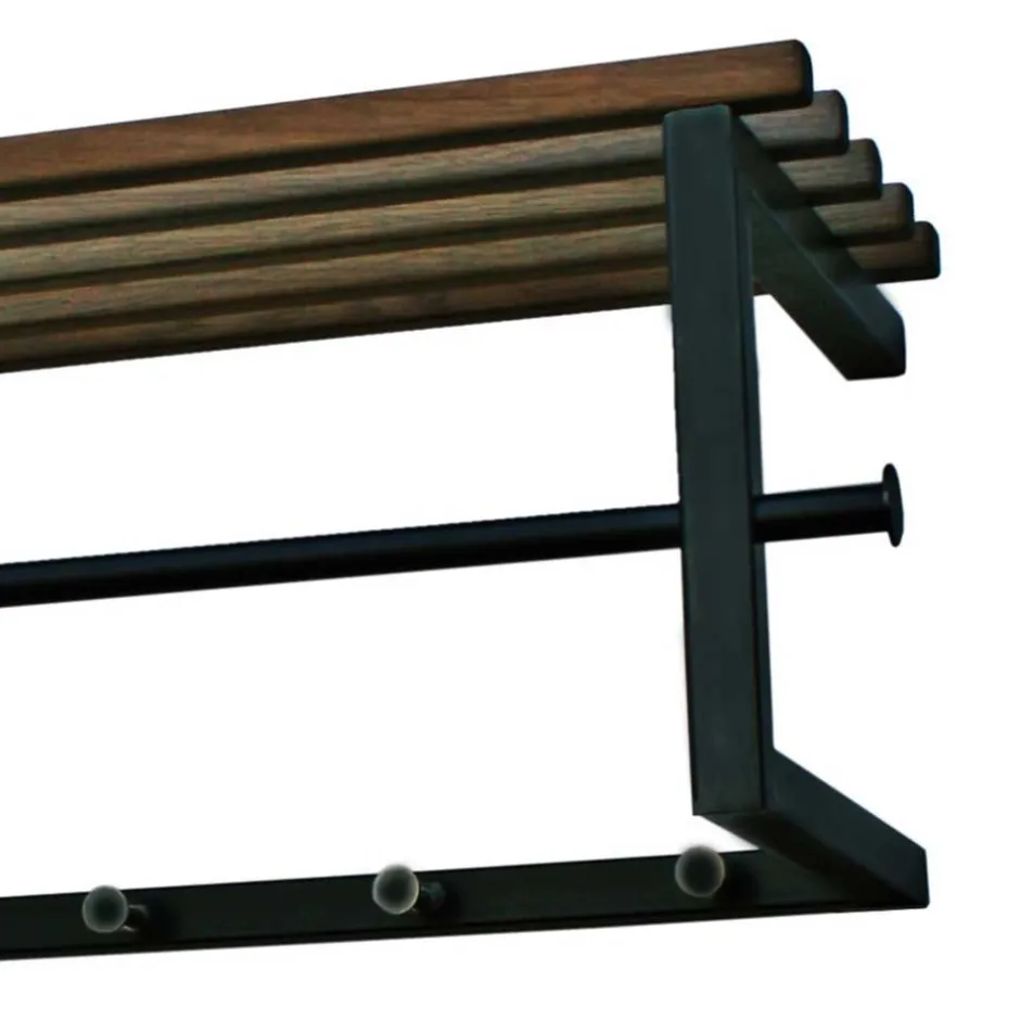 Kompakte Industry Garderobe 76x26x34 - Zoccos^Wohnen