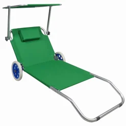 Wohnen Kompakte Rollliege für Garten oder Strand - Asan