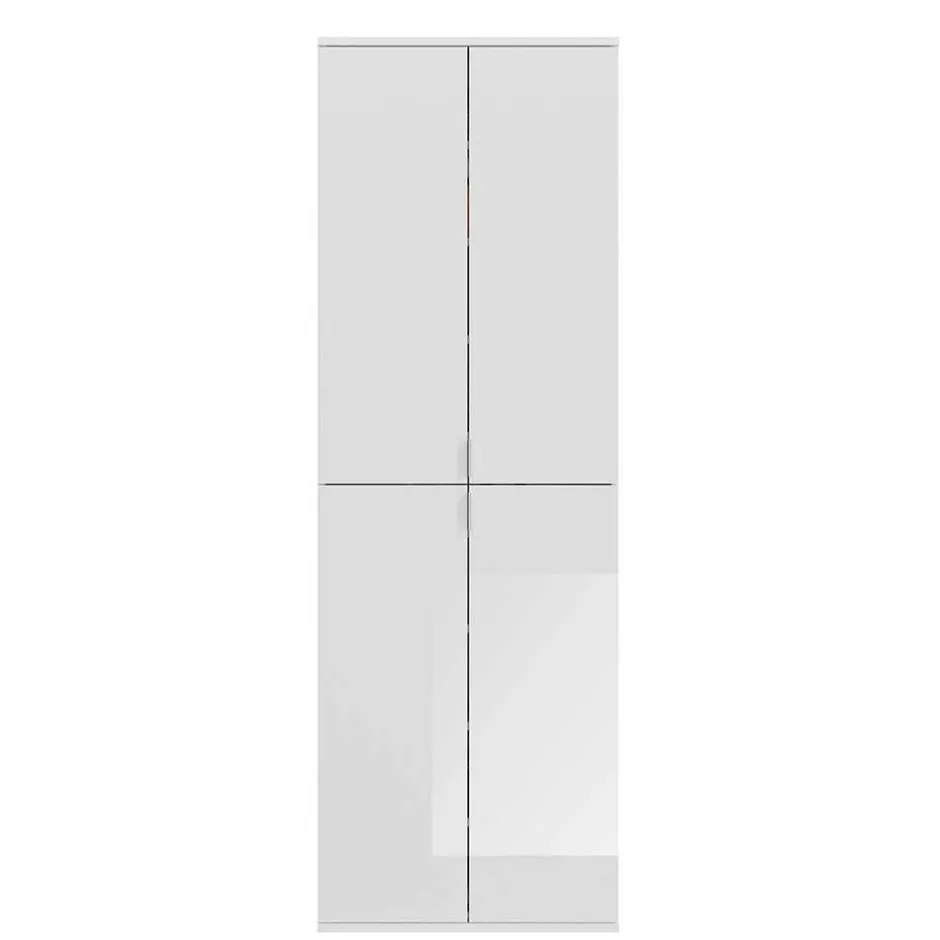 Kompakter Kleiderschrank 122x193x34 cm - Ejulia (zweiteilig)^Wohnen Hot